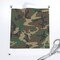 Woodland Camo Scale Camouflage Green Brown Beige Army Outdoors Custom Printed Fabric by Spoonflower Various Fabrics by the Yard or Fat Quarter